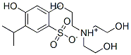 tris(2-hydroxyethyl)ammonium thymol-6-sulphonate CAS#: 71929-27-6
