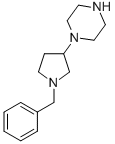 1-(1-BENZYLPYRROLIDIN-3-YL)-PIPERAZINE CAS#: 765878-69-1