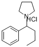 1-(1-phenylbutyl)pyrrolidine hydrochloride CAS#: 74332-86-8