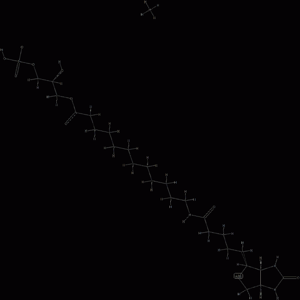 1-[12-biotinyl(aMinododecanoyl)]-2-hydroxy-sn-glycero-3-phosphate (aMMoniuM salt) CAS#: 799812-69-4