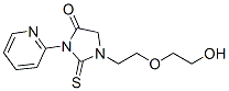 1-[2-(2-Hydroxyethoxy)ethyl]-3-(2-pyridyl)-2-thioxoimidazolidin-4-one CAS#: 75412-07-6