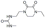 1-(2-(4-ethyl-2,3-dioxo-1-piperaziny)ethyl)-3-methylurea CAS#: 77439-64-6