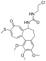 1-(2-Chloroethyl)-3-[10-methylthio-9-oxo-1,2,3-trimethoxy-5,6,7,9-tetrahydrobenzo[a]heptalen-7-yl]urea CAS#: 75776-08-8