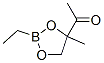 1-(2-Ethyl-4-methyl-1,3,2-dioxaborolan-4-yl)ethanone CAS#: 74646-02-9