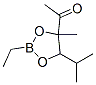 1-[2-Ethyl-4-methyl-5-(1-methylethyl)-1,3,2-dioxaborolan-4-yl]ethanone CAS#: 74646-06-3