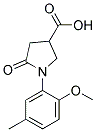 1-(2-METHOXY-5-METHYLPHENYL)-5-OXOPYRROLIDINE-3-CARBOXYLIC ACID CAS#: 793727-59-0