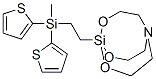 1-[2-[Methyldi(2-thienyl)silyl]ethyl]-2,8,9-trioxa-5-aza-1-silabicyclo[3.3.3]undecane CAS#: 76666-19-8