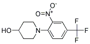 1-[2-NITRO-4-(TRIFLUOROMETHYL)PHENYL]PIPERIDIN-4-OL CAS#: 702650-29-1