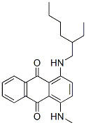 1-[(2-ethylhexyl)amino]-4-(methylamino)anthraquinone CAS#: 75476-94-7