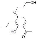1-(2-hydroxy-4-(3-hydroxypropoxy)-3-propylphenyl)ethanone CAS#: 79557-70-3