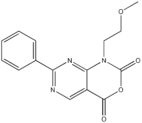 1-(2-methoxyethyl)-7-phenyl-1H-pyrimido[4,5-d][1,3]oxazine-2,4-dione CAS#: 76361-14-3