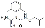 1-(2,6-dimethylphenyl)-3-isobutoxyamidinourea CAS#: 77160-13-5