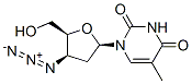 1-[(2R,4R,5S)-4-azido-5-(hydroxymethyl)oxolan-2-yl]-5-methyl-pyrimidine-2,4-dione CAS#: 73971-82-1