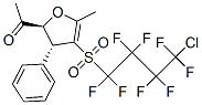 1-((2S,3R)-4-(4-CHLORO-1,1,2,2,3,3,4,4-OCTAFLUOROBUTYLSULFONYL)-5-METHYL-3-PHENYL-2,3-DIHYDROFURAN-2-YL)ETHANONE CAS#: 771491-68-0