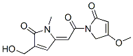 1-[[(2Z)-1,5-Dihydro-4-hydroxymethyl-1-methyl-5-oxo-2H-pyrrol-2-ylidene]acetyl]-1,5-dihydro-4-methoxy-2H-pyrrol-2-one CAS#: 72362-17-5