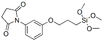 1-[3-[3-(Trimethoxysilyl)propoxy]phenyl]-2,5-pyrrolidinedione CAS#: 73003-82-4