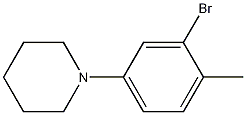 1-(3-Bromo-4-methylphenyl)piperidine CAS#: 761001-65-4