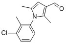 1-(3-CHLORO-2-METHYLPHENYL)-2,5-DIMETHYL-1H-PYRROLE-3-CARBALDEHYDE CAS#: 710296-43-8