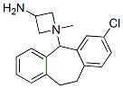 1-[3-Chloro-10,11-dihydro-5H-dibenzo[a,d]cyclohepten-5-yl]-N-methyl-3-azetidinamine CAS#: 73855-86-4