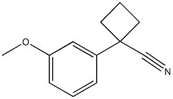 1-(3-METHOXYPHENYL)CYCLOBUTANECARBONITRILE CAS#: 74205-15-5