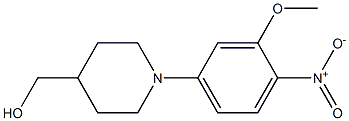 [1-(3-Methoxy-4-nitro-phenyl)-piperidin-4-yl]-Methanol CAS#: 761440-57-7