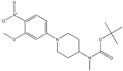 [1-(3-Methoxy-4-nitro-phenyl)-piperidin-4-yl]-Methyl-carbaMic acid tert-butyl ester CAS#: 761440-39-5