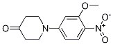 1-(3-Methoxy-4-nitrophenyl)piperidin-4-one CAS#: 761440-64-6
