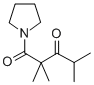 1-(3-Oxo-2,2,4-trimethylvaleryl)pyrrolidine CAS#: 74332-85-7