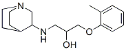 1-(3-Quinuclidinylamino)-3-(o-tolyloxy)-2-propanol CAS#: 73823-49-1