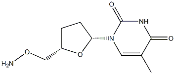 1-(3-beta-AMino-2,3-dideoxy-beta-D-threopenta-furanosyl)thyMine CAS#: 73971-79-6