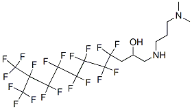 1-[[3-(dimethylamino)propyl]amino]-4,4,5,5,6,6,7,7,8,8,9,9,10,11,11,11-hexadecafluoro-10-(trifluoromethyl)undecan-2-ol CAS#: 73353-26-1