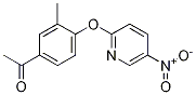 1-{3-methyl-4-[(5-nitropyridin-2-yl)oxy]phenyl}ethanone CAS#: 758706-59-1