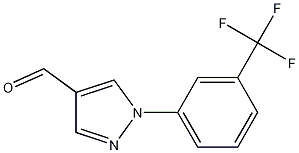 1-[3-(trifluoromethyl)phenyl]-1H-pyrazole-4-carbaldehyde CAS#: 75815-73-5