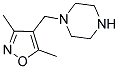 1-(3,5-DIMETHYL-ISOXAZOL-4-YLMETHYL)-PIPERAZINE CAS#: 743416-40-2
