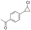 1-[4-(2-CHLOROCYCLOPROPYL)PHENYL]ETHAN-1-ONE CAS#: 78072-76-1