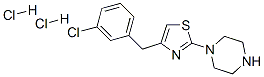 1-[4-[(3-chlorophenyl)methyl]-1,3-thiazol-2-yl]piperazine dihydrochlor ide CAS#: 73553-64-7