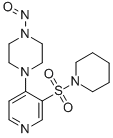 1-[[4-(4-Nitroso-1-piperazinyl)-3-pyridinyl]sulfonyl]-piperidine CAS#: 74375-77-2