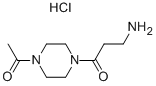 1-(4-ACETYL-PIPERAZINE-1-YL)-3-AMINO-1-PROPANONE HCL CAS#: 701290-61-1
