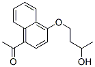 1-(4-Acetyl-1-naphtyloxy)-3-butanol CAS#: 73622-72-7