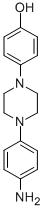 1-(4-Aminophenyl)-4-(4-hydroxyphenyl)piperazine CAS#: 74853-08-0