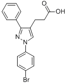 1-(4-BROMOPHENYL)-3-PHENYLPYRAZOLE-4-PR& CAS#: 75821-70-4