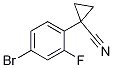 1-(4-BroMo-2-fluorophenyl)cyclopropane-1-carbonitrile CAS#: 749928-88-9