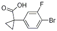 1-(4-BroMo-3-fluorophenyl)cyclopropane-1-carboxylic acid CAS#: 749269-74-7