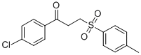 1-(4-CHLOROPHENYL)-3-[(4-METHYLPHENYL)SULFONYL]-1-PROPANONE CAS#: 75910-29-1