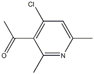 1-(4-Chloro-2,6-diMethylpyridin-3-yl)ethan-1-one CAS#: 79039-89-7