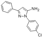 1-(4-Chlorophenyl)-3-phenyl-1H-pyrazol-5-ylamine CAS#: 72411-49-5