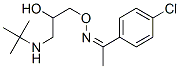 1-(4-Chlorophenyl)ethanone O-[3-[(1,1-dimethylethyl)amino]-2-hydroxypropyl]oxime CAS#: 74137-59-0