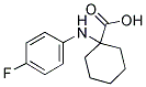 1-(4-FLUORO-PHENYLAMINO)-CYCLOHEXANECARBOXYLIC ACID CAS#: 725252-82-4