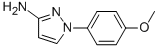 1-(4-METHOXY-PHENYL)-1H-PYRAZOL-3-YLAMINE CAS#: 76091-01-5