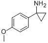 1-(4-Methoxyphenyl)cyclopropanamine CAS#: 72934-40-8